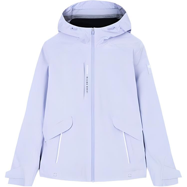 Anta Variety Collection Windproof Waterproof Breathable Windbreaker Jacket Light Fragrant Purple