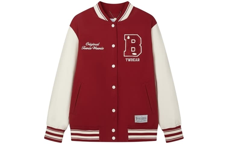 Teenie Weenie Baseball Jacket Red