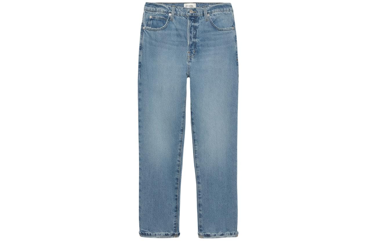 Frame Le Mec midrise boyfriend jeans