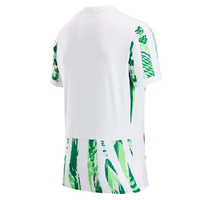 Nike Nigeria National Team Soccer Jersey Fan Edition White/Pine Green/Shock Green/Black