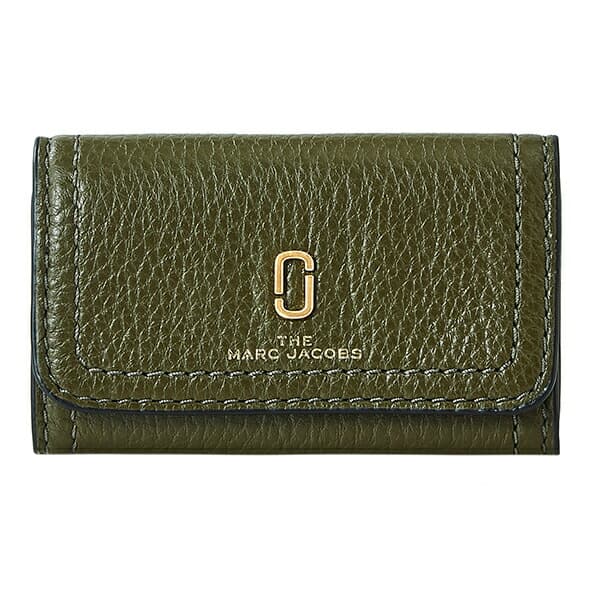 MARC JACOBS Cow Key Pouch Dark Green Basic Set (Bag)