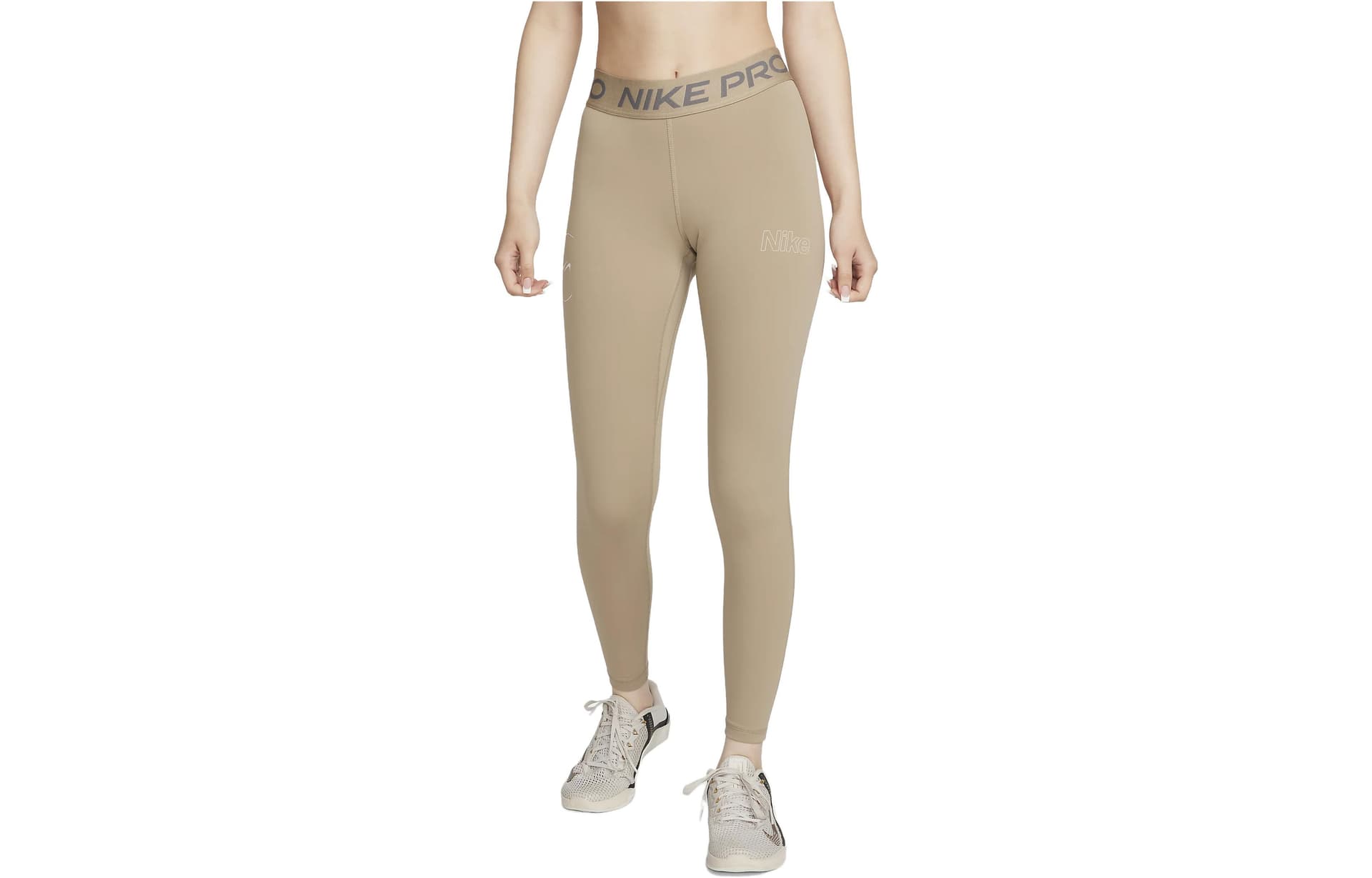 Nike Leggings Khaki Moderate Khaki