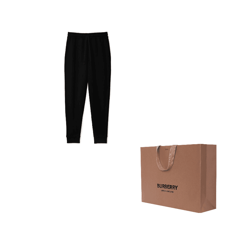 Burberry SS24 Knitted Sweatpants Black