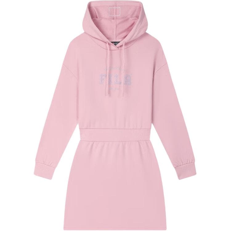 FILA Long Sleeved Dress Dark Cherry Blossom Pink