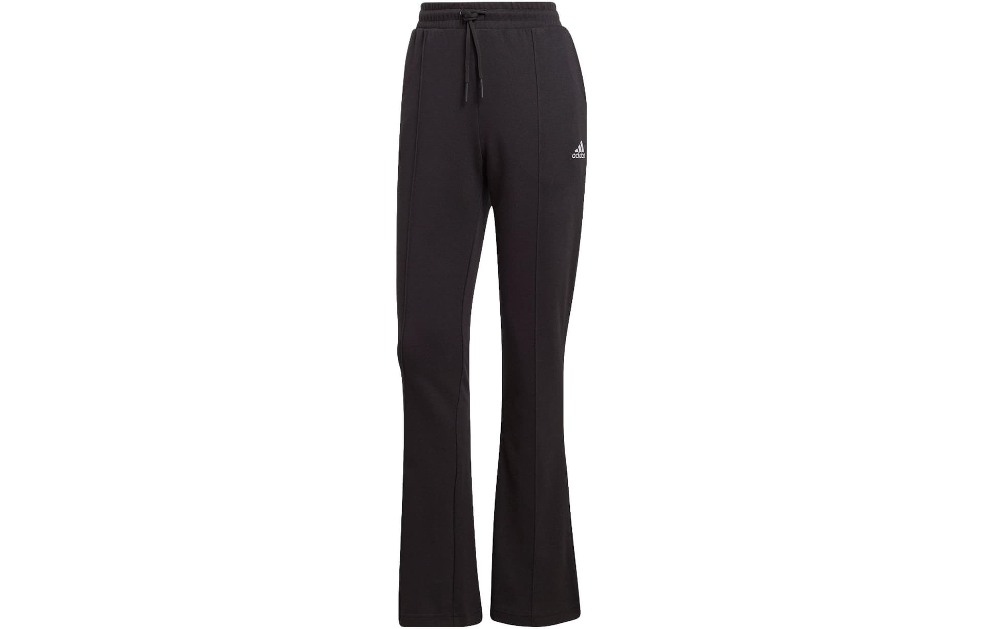 Adidas Knitted Sweatpants Black Moderate Flared