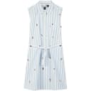 Light Blue White Stripes C1O