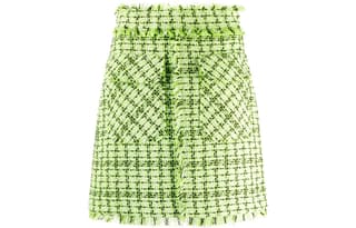 MSGM Long Skirt Green