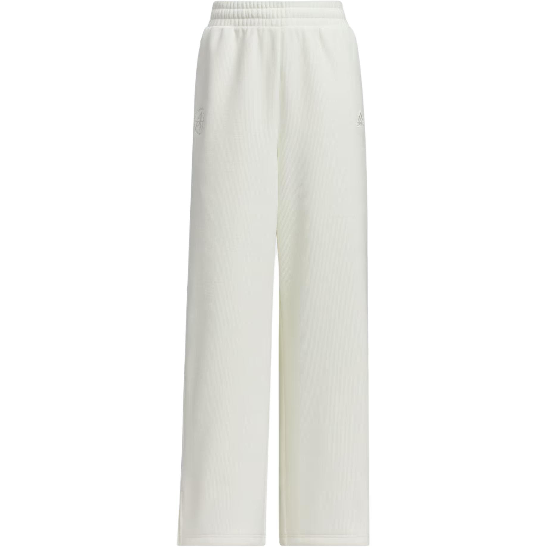 Adidas Lounge Knitted Sweatpants Jade White