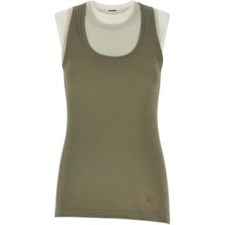 JIL SANDER Layered Crewneck Tank