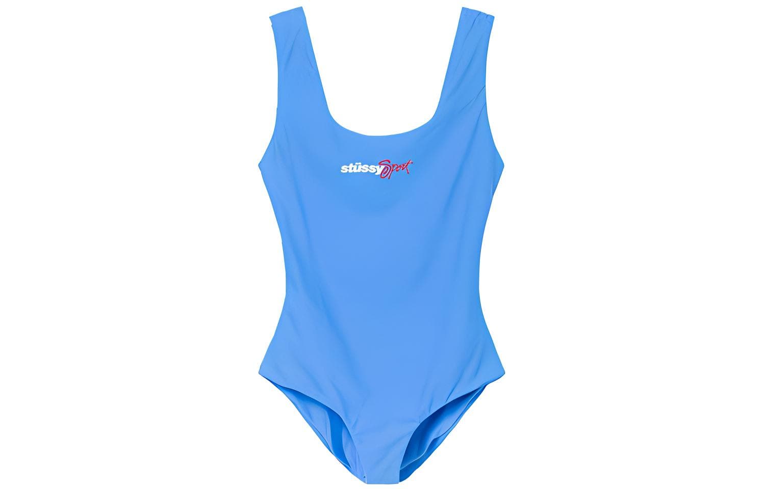 Stussy Sport One Piece Swimsuit 'Black' Blue