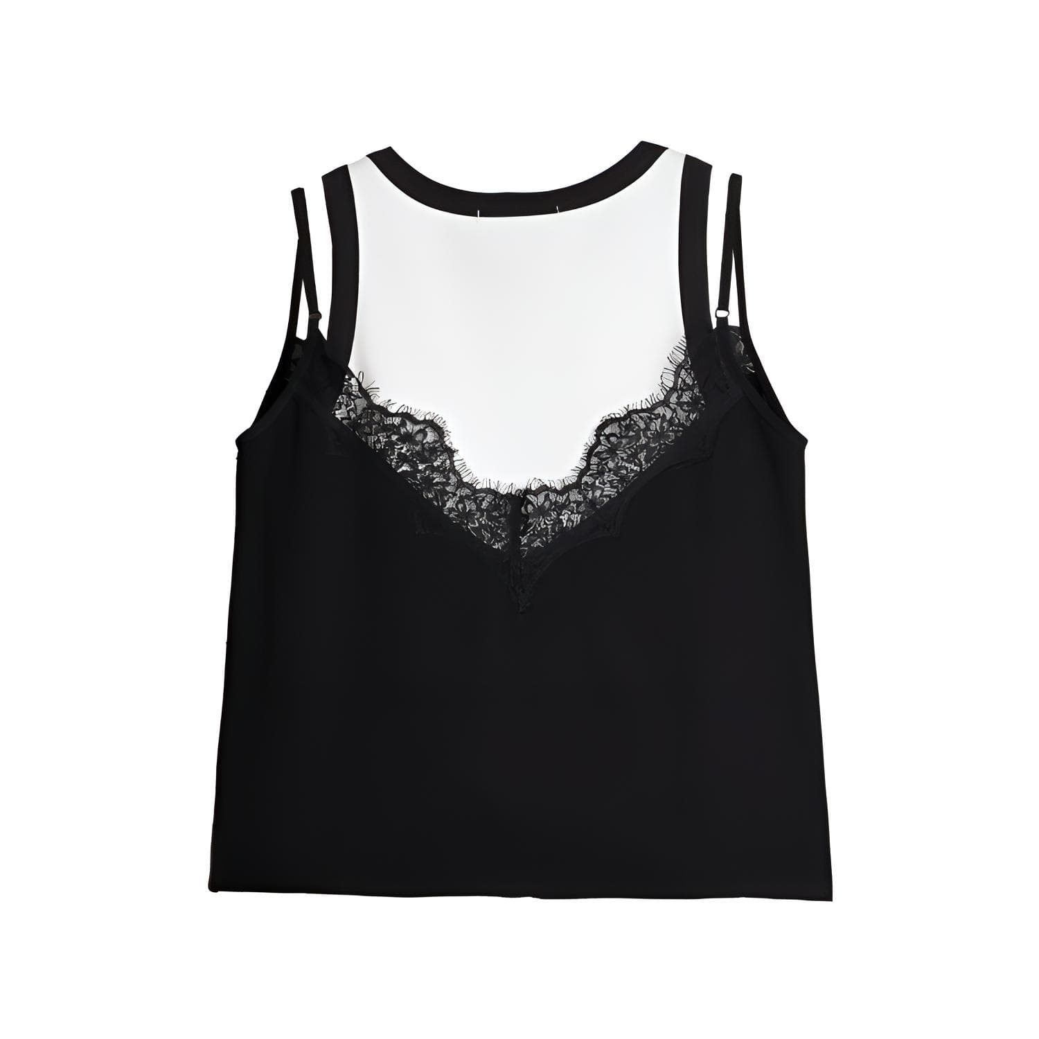 ELLE Suit Black White Black White