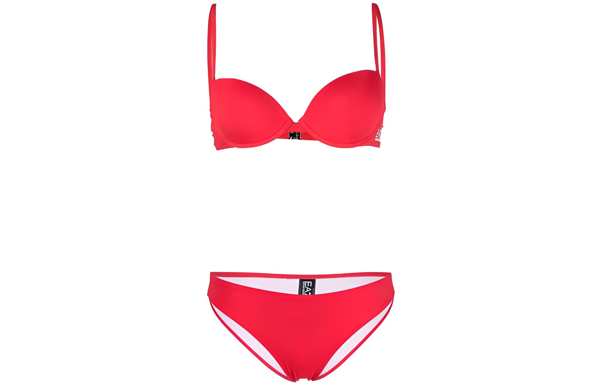 EMPORIO ARMANI EA7 Two Piece Swimsuit Red