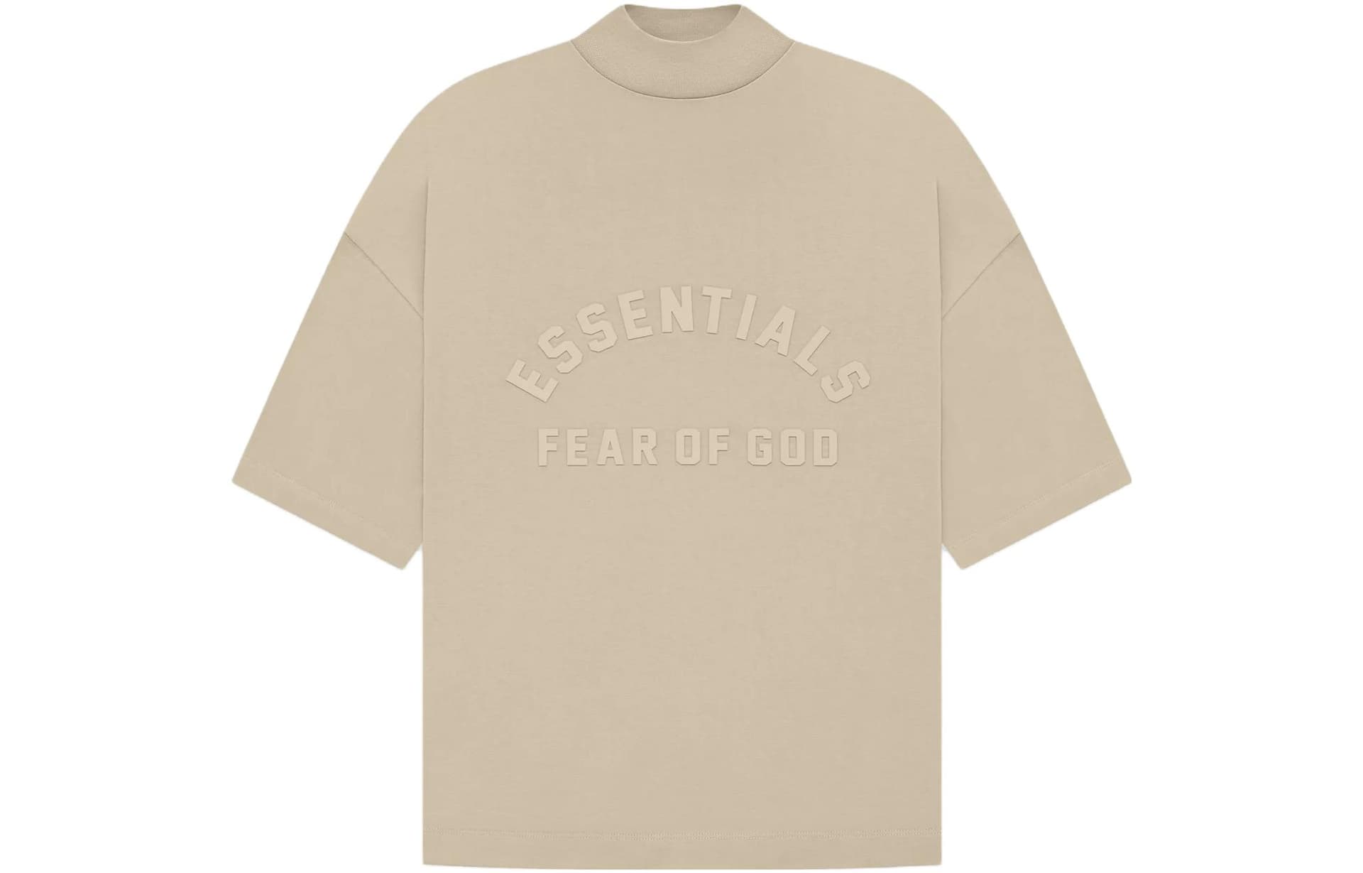 Fear Of God Essentials T Shirt Essentials Tee Dusty Beige Gray Kids'