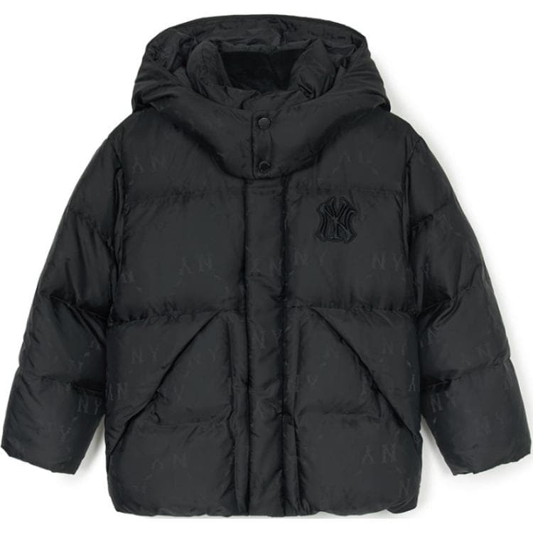 MLB Dia Monogram Down Jacket Children Aged 37 Years Old Black
