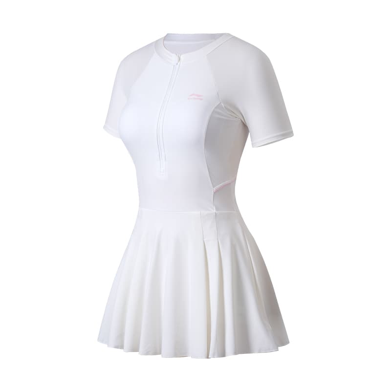 LiNing OnePiece OnePiece Skirted Swimsuit Surfing Swimsuit
