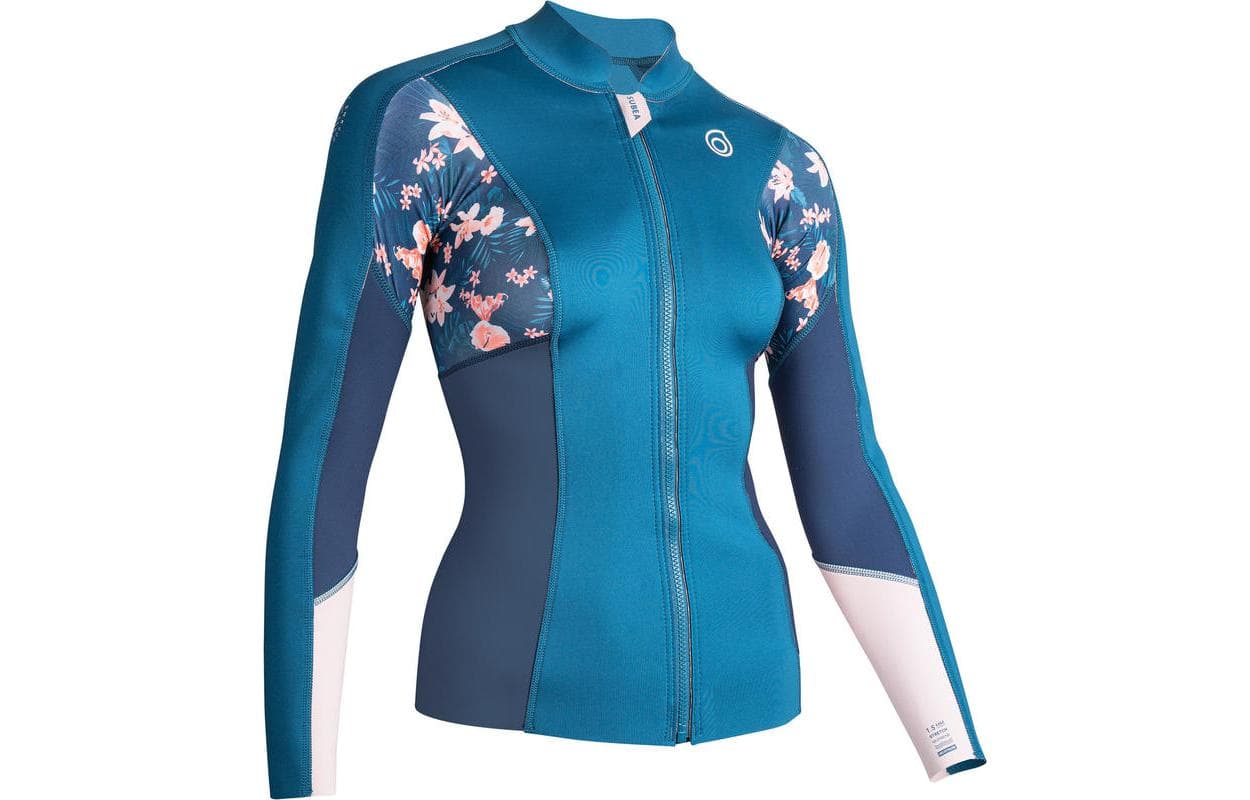 DECATHLON Diving Wetsuit Dark Blue Print