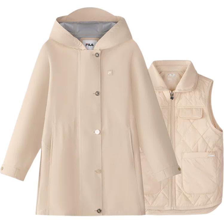 FILA Padded Jacket Quicksand Teenagers