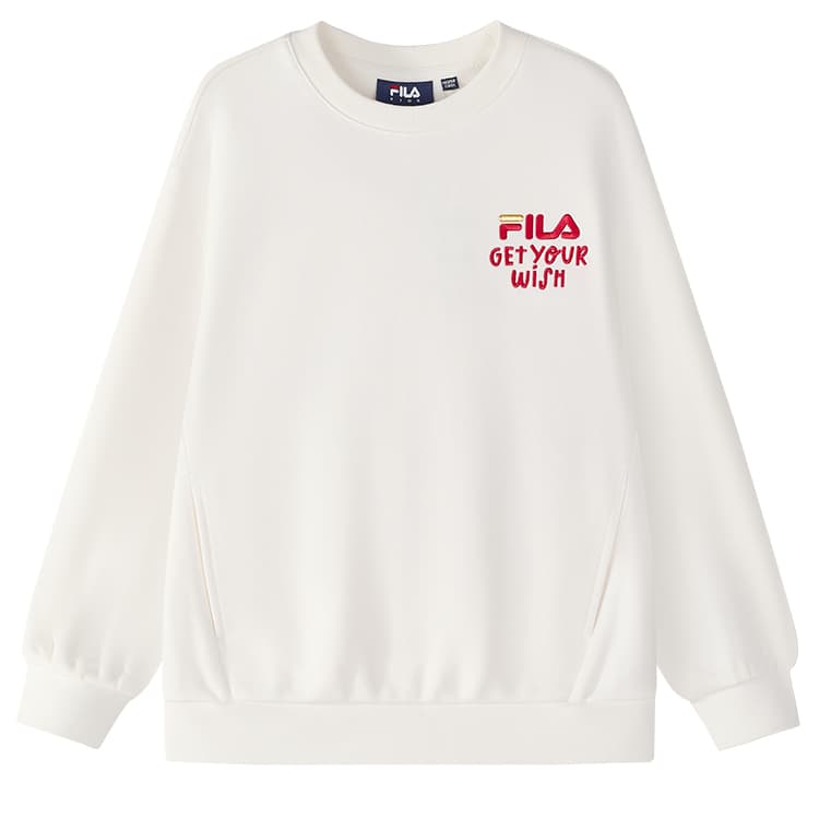 FILA Grade School Sweatshirts Crew Neck Moderate