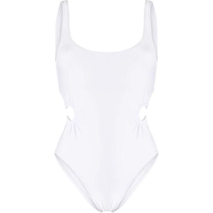 Chloe One piece Swimsuit White White