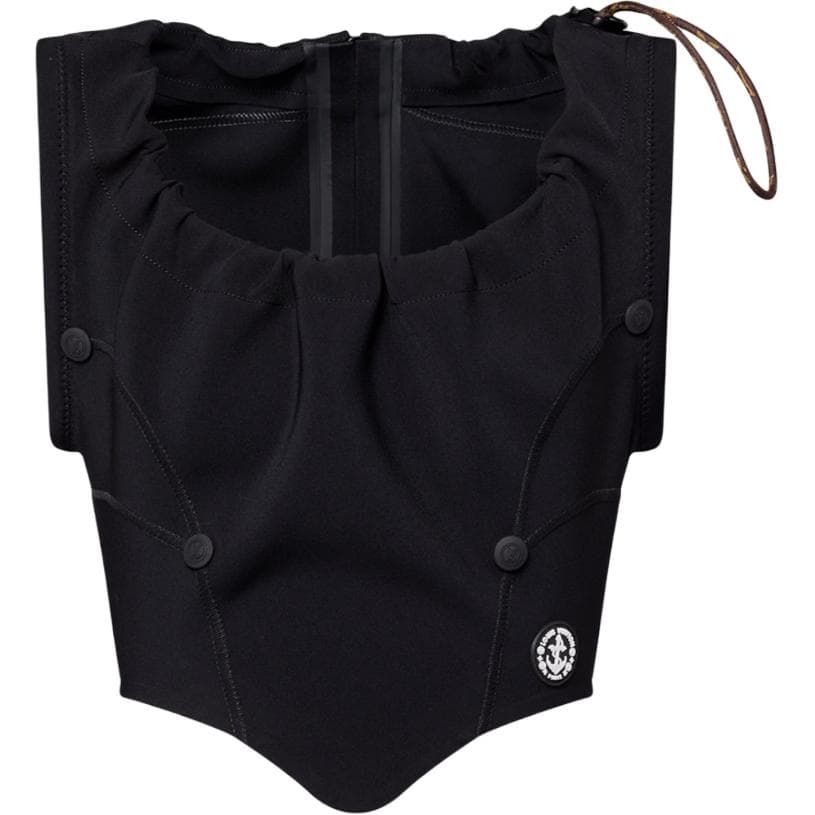 LOUIS VUITTON ColorBlocked Scuba Black