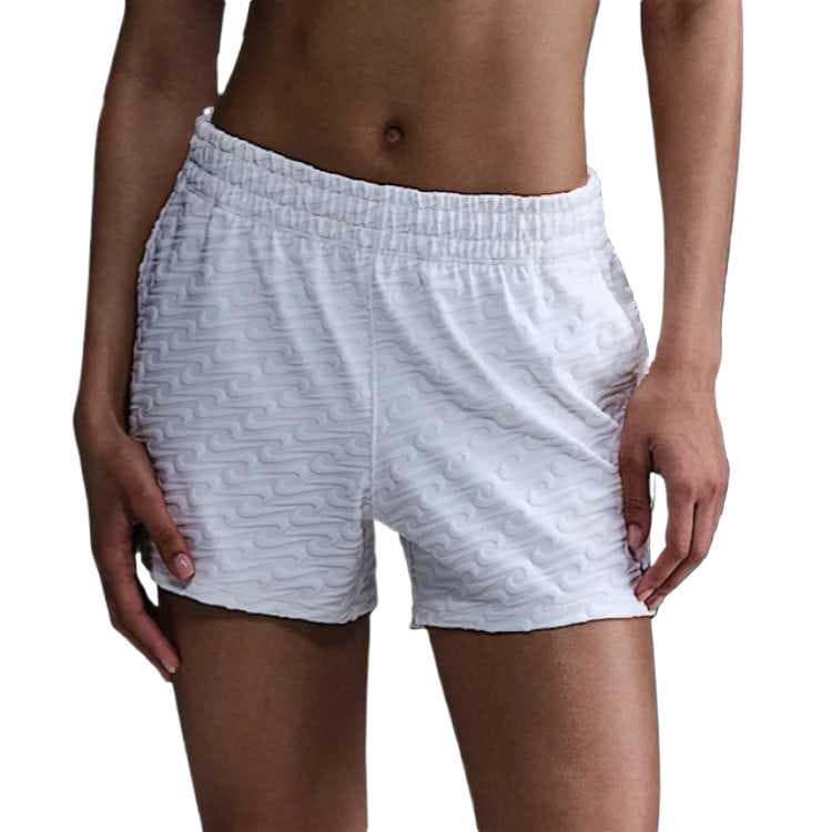 Nike Swim Breaker Terry Texture CoverUp Short White