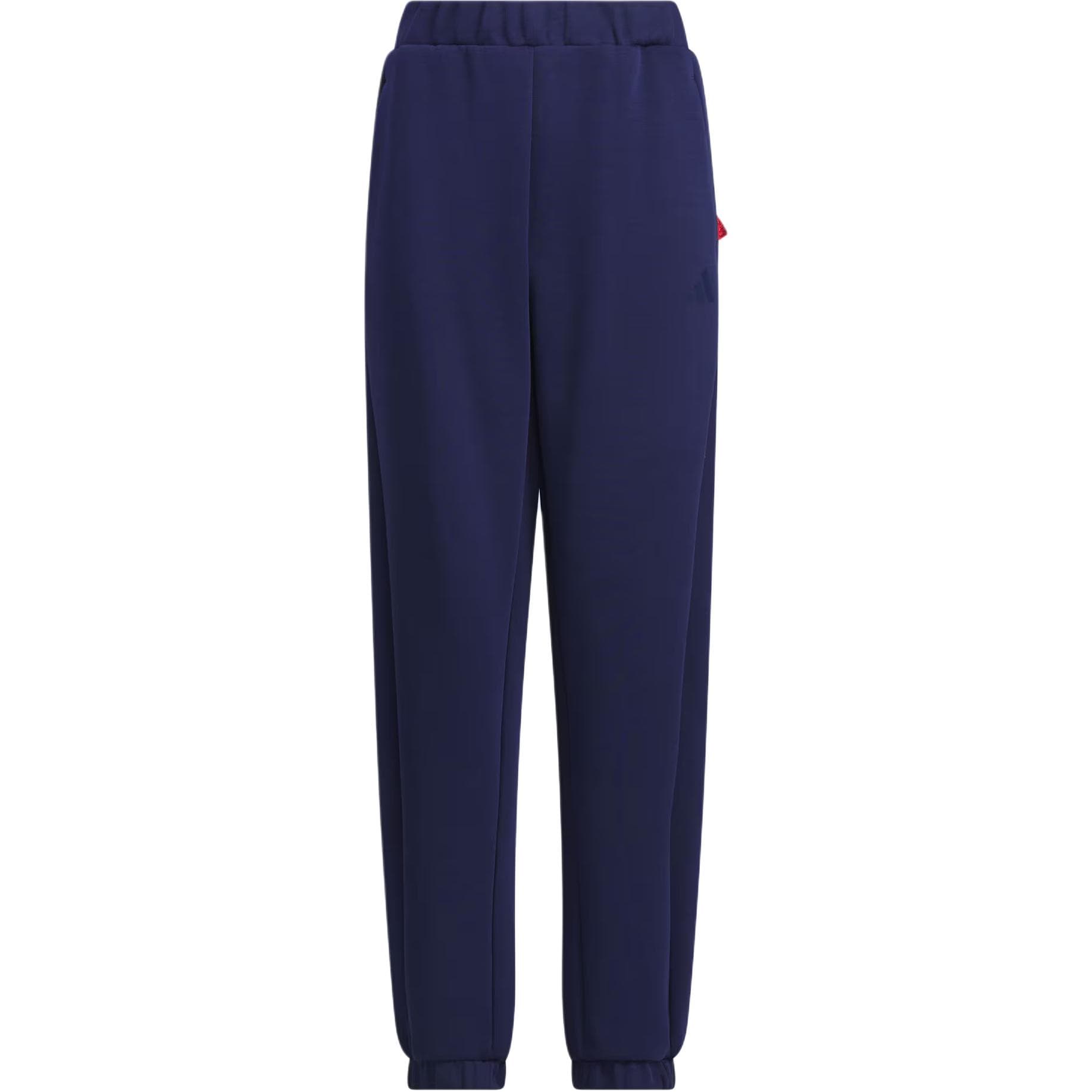 Adidas Knitted Sweatpants Navy Blue Teenagers