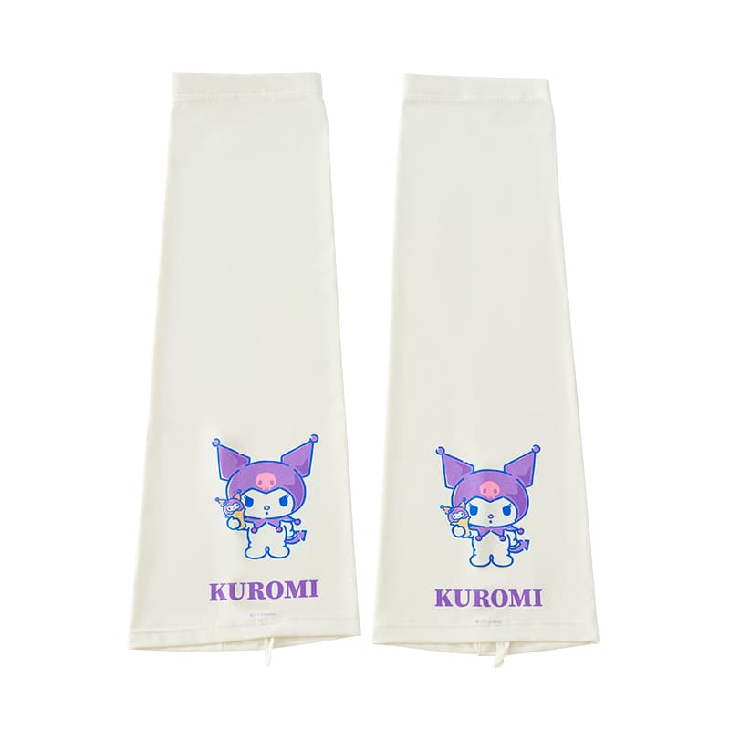 Sanrio Kuromi Polyester Sun Protection Sleeves Purple Kuromi