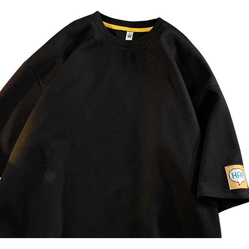 Bejirog Pajama Tops Black