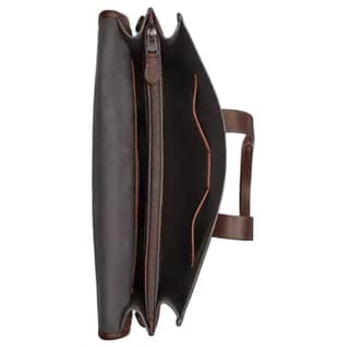 COACH Gotham Calfskin Briefcase Large Dark Brown