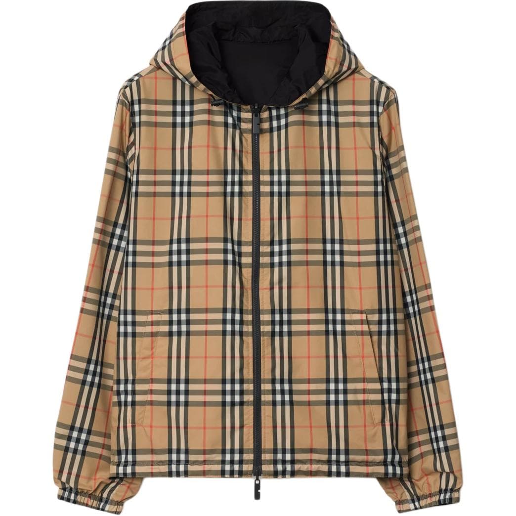 Burberry Checked Reversible ZipUp Jacket
