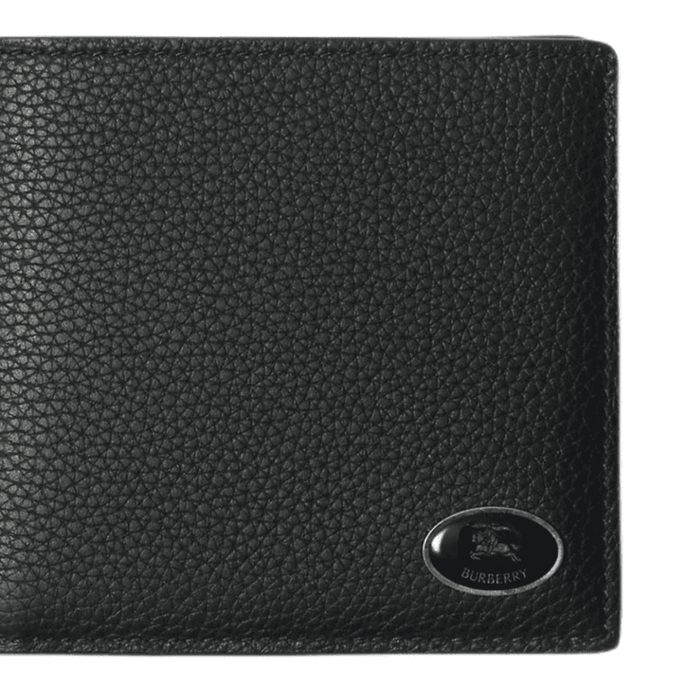 Burberry Calfskin Coin Purse Black