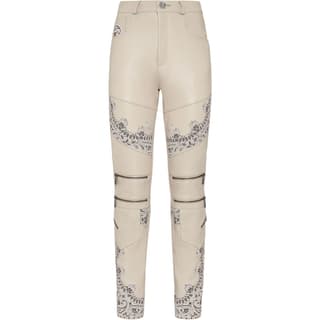 Philipp Plein bandanapanelling skinny trousers