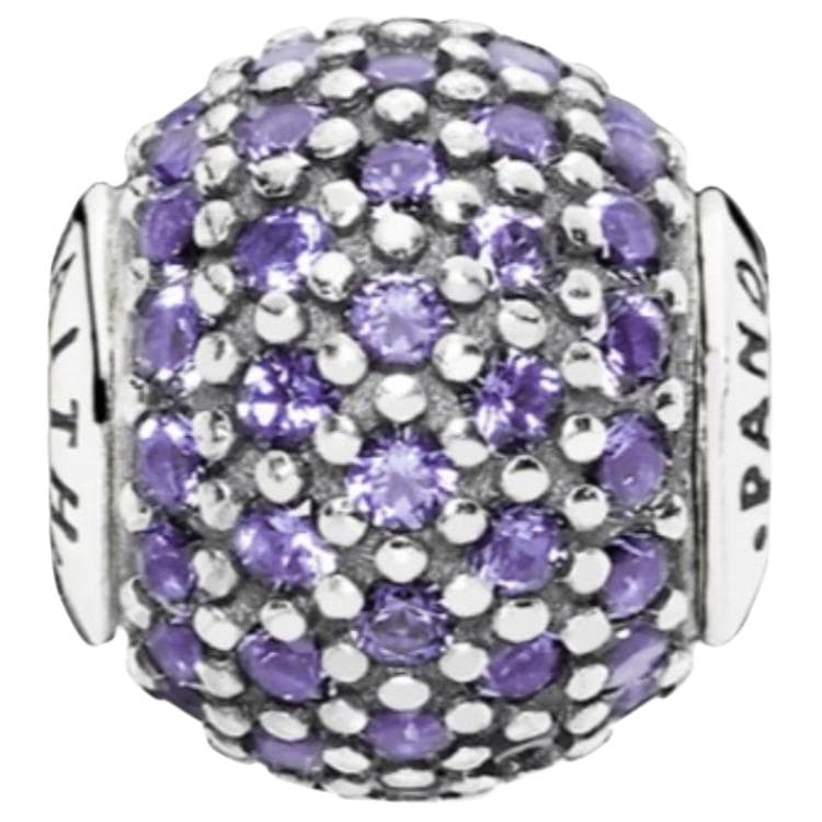 Pandora Original Design Zircon Accessories Purple