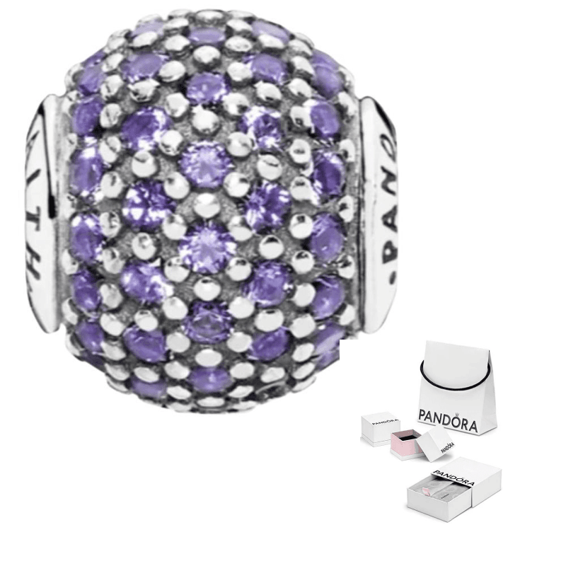 Pandora Original Design Zircon Accessories Purple Purple