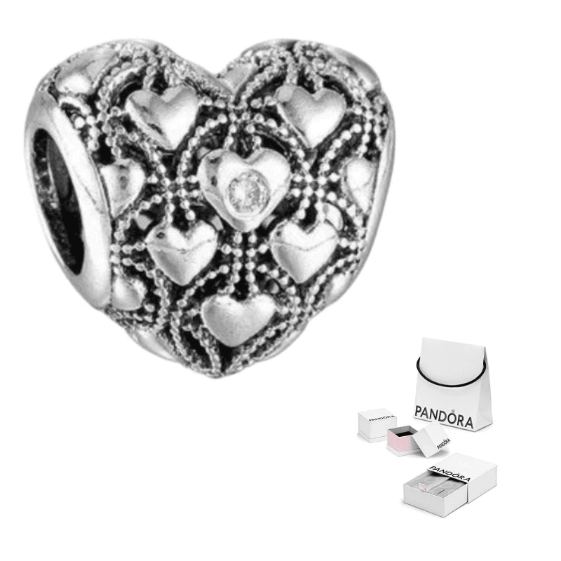 Pandora Original Design 925 Sterling Silver, Diamond Accessories Silver Silver
