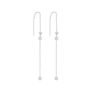 Emporio Armani Sterling Silver Drop Earrings