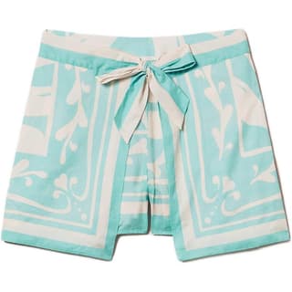 Twinset patterned tiewaist