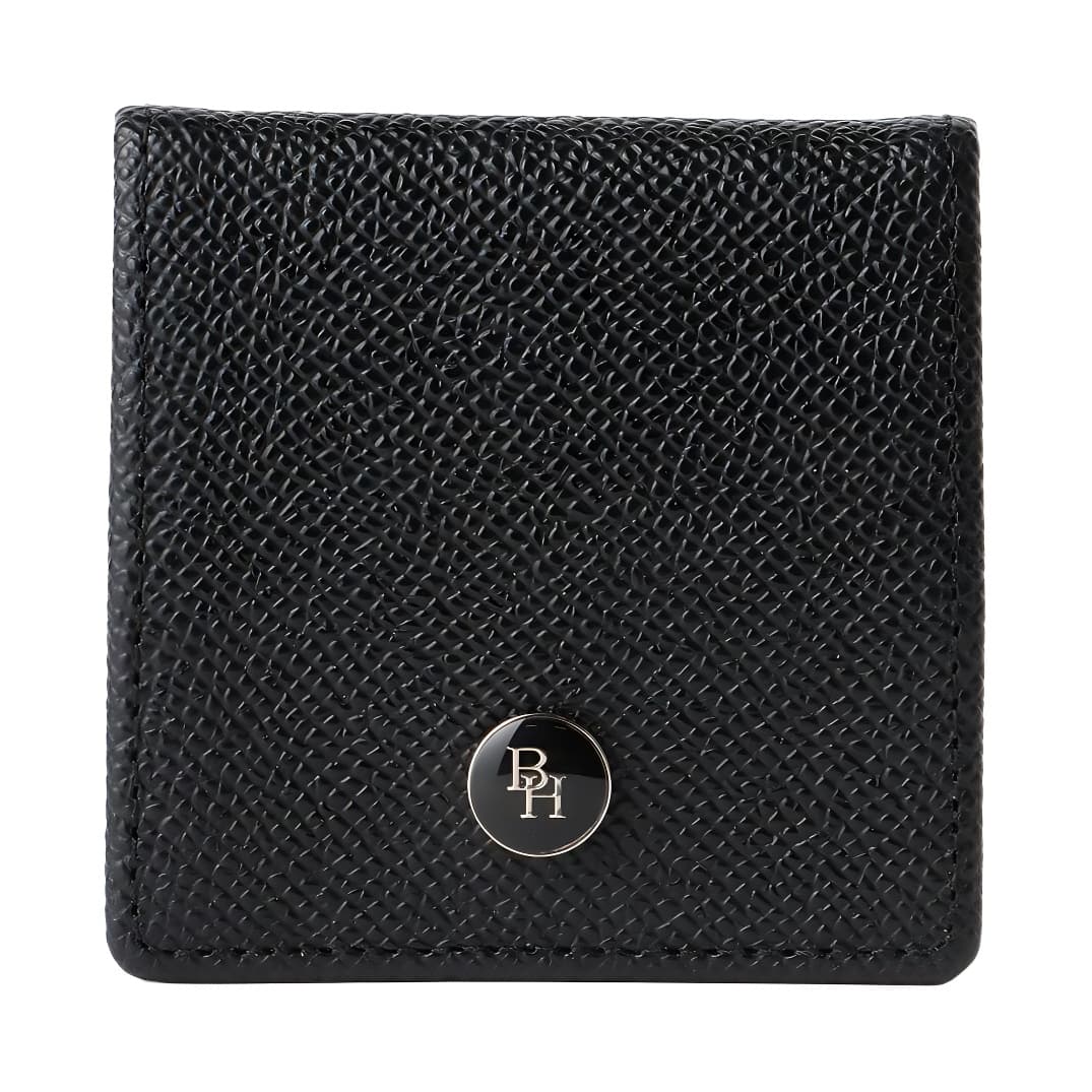 Beams Cow Coin Purse Black Black