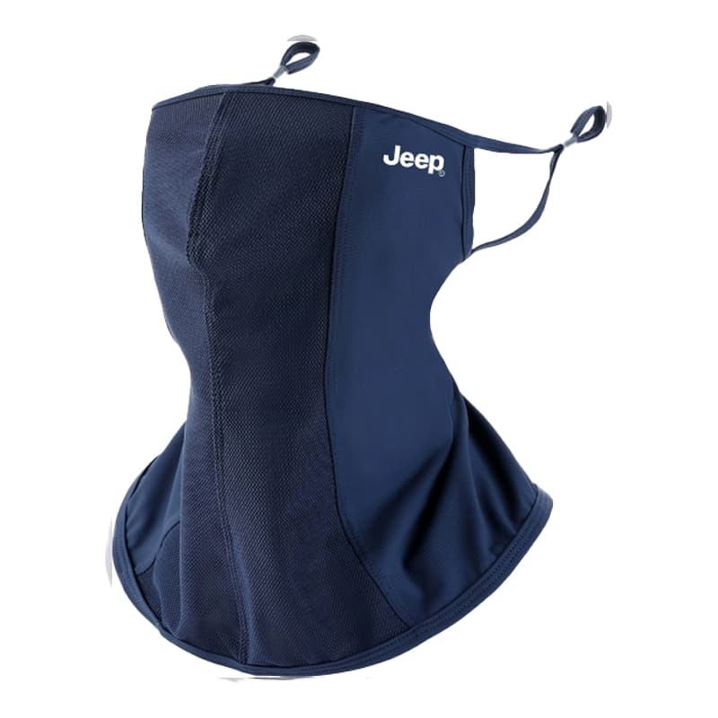 Jeep Elastane Sun Protection Masks Navy Blue