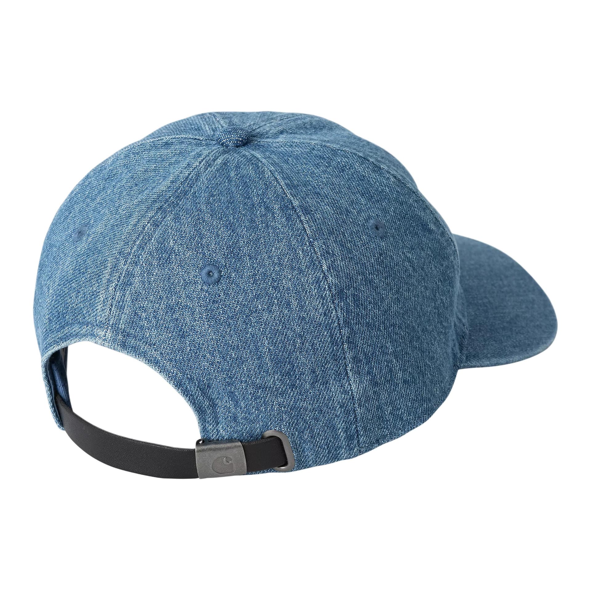 Carhartt WIP 100% Cotton Baseball Caps Blue