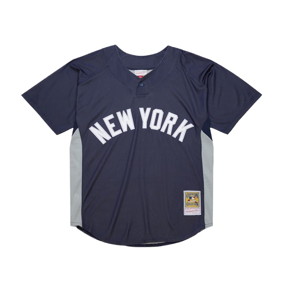 Mitchell Ness 2009 New York Yankees numberdetai Dark Blue