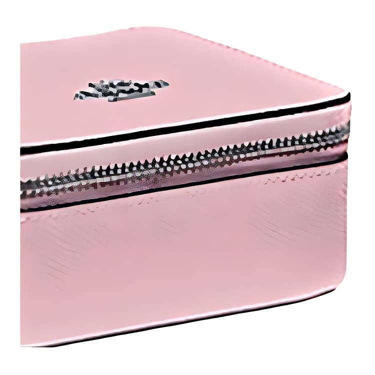COACH Bo Cross Grain Storage Box Carnation Pink