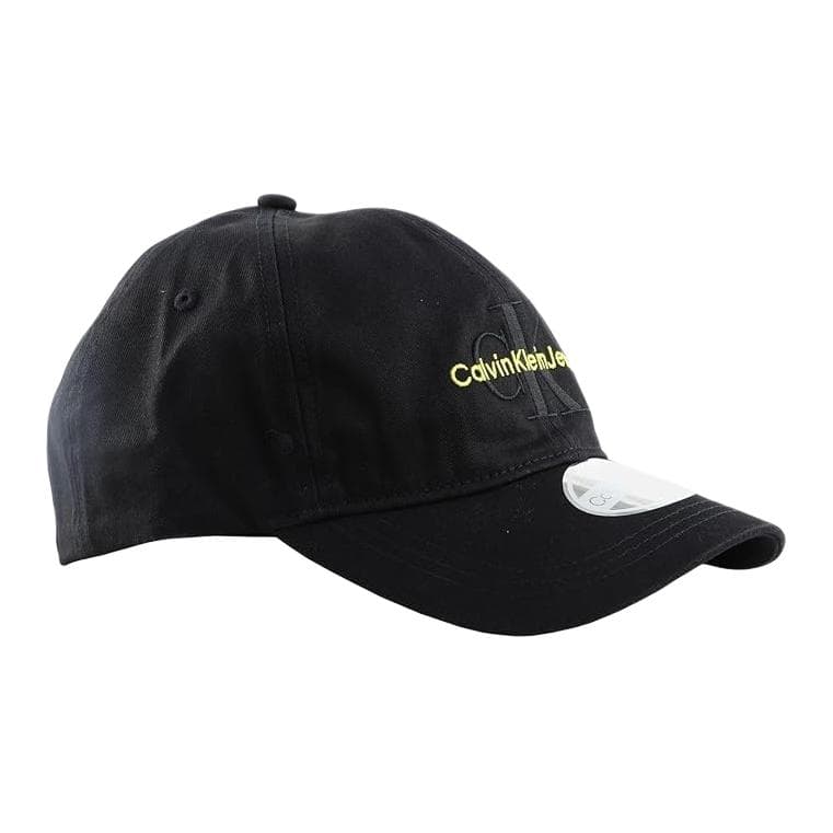CALVIN KLEIN Cotton Baseball Caps Black