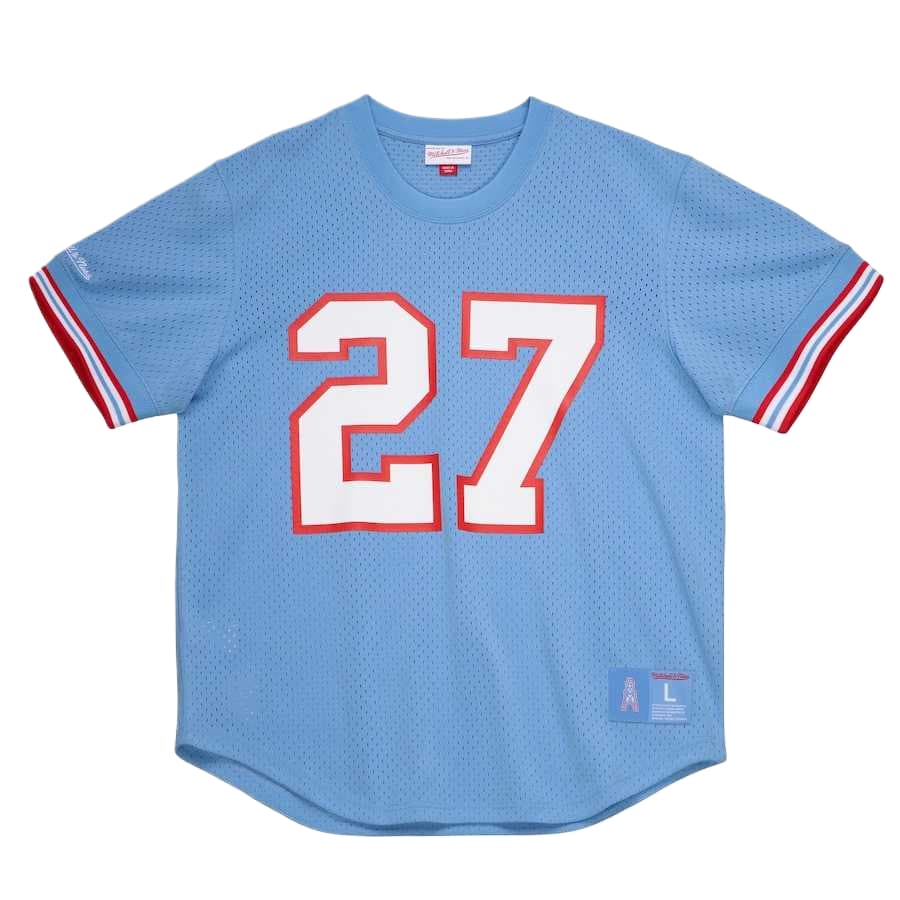 Mitchell Ness Nfl N&N "Oilers 1983 Earl Campbell" Tshirt Blue