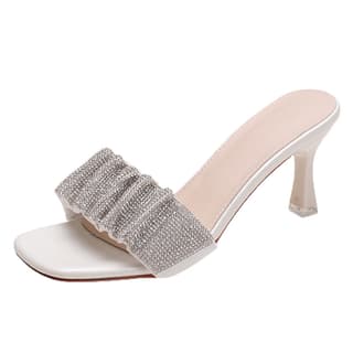 LONGZHIWU Rubber Sole Slide Slippers