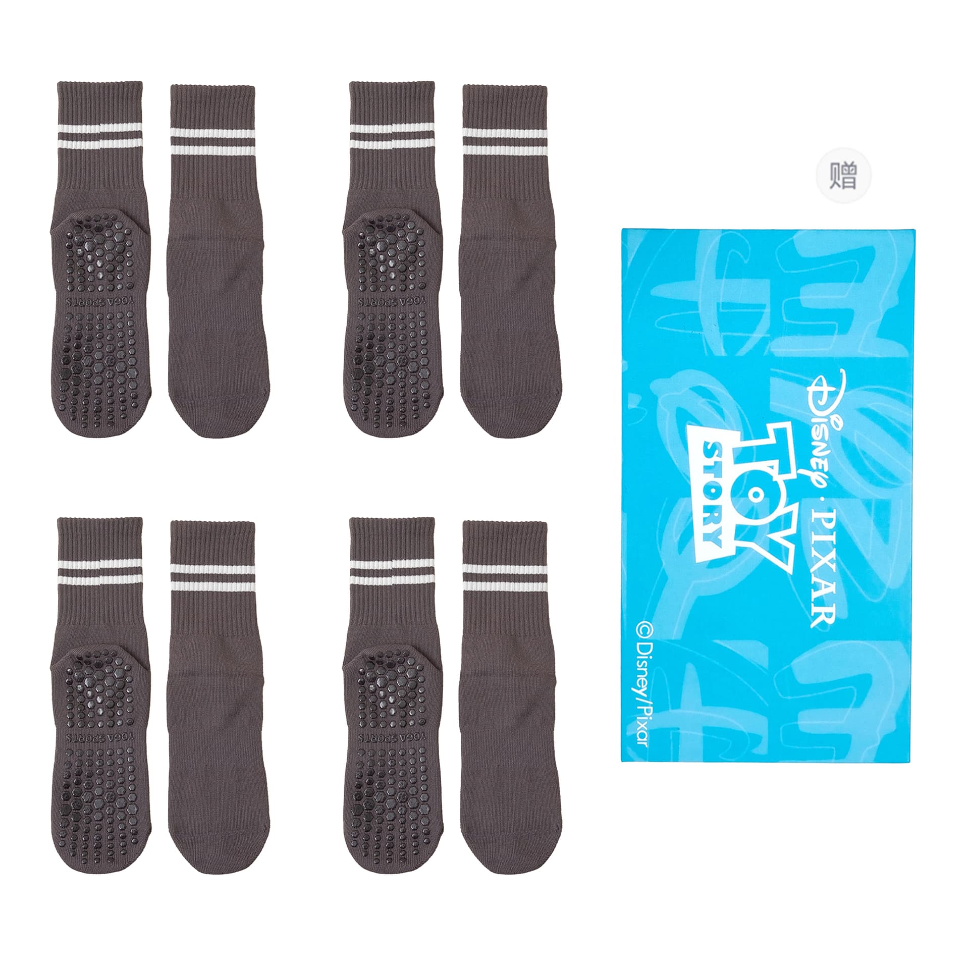 Disney Crew Combo Set 4 Pack (Gray)