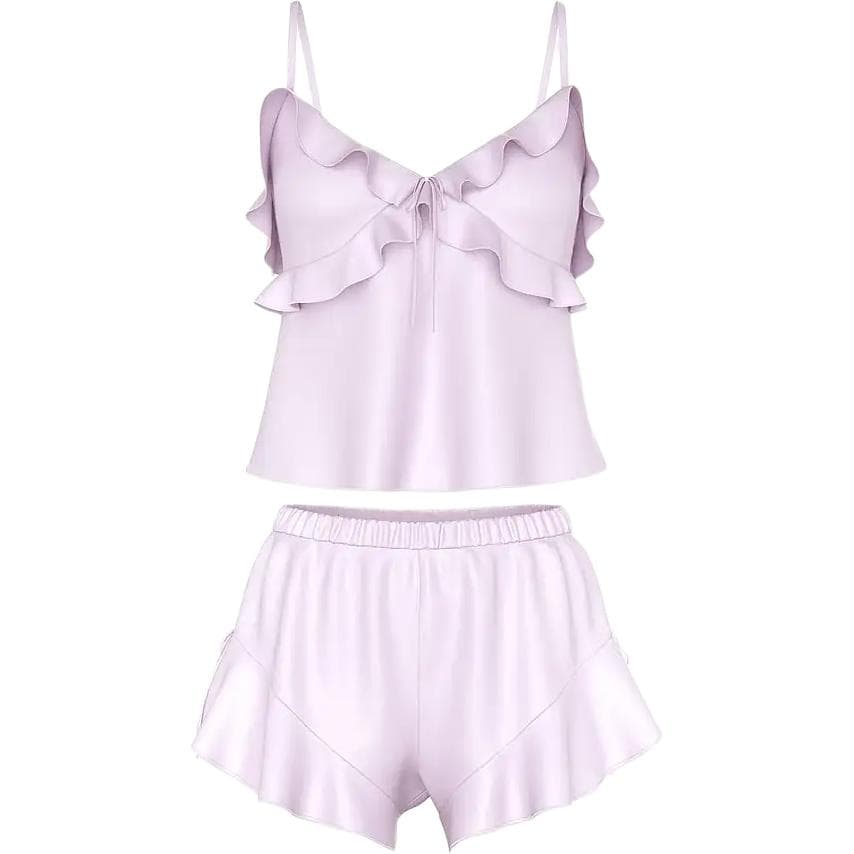 Victoria's Secret Pajama Set Clothing Sets (Taro Purple)