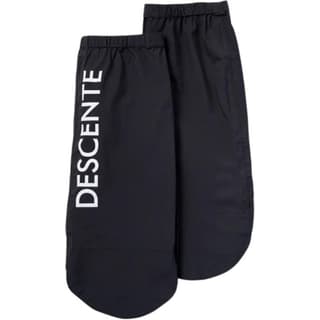 DESCENTE Nylon Sun Protection Leg Covers Black