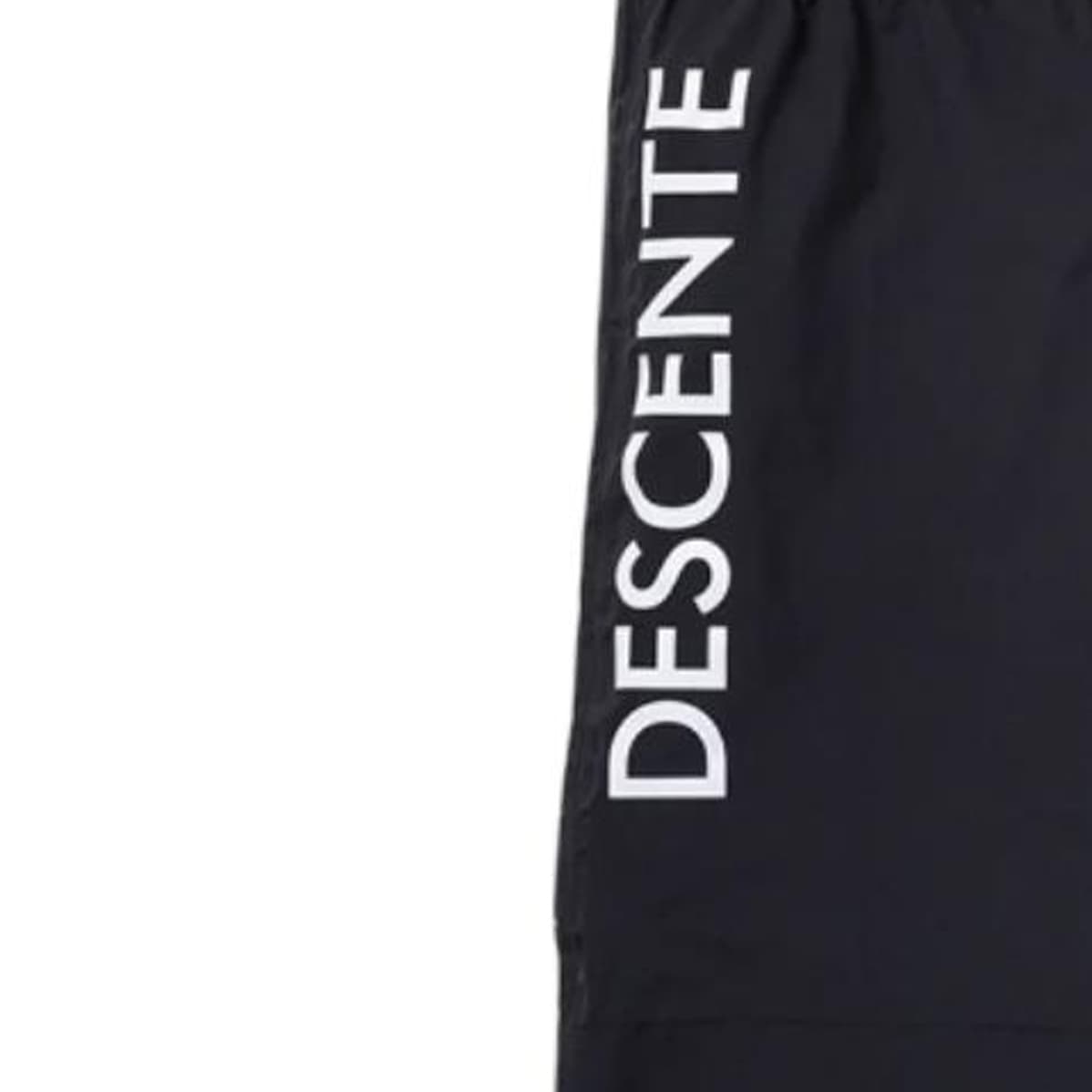 DESCENTE Nylon Sun Protection Leg Covers Black