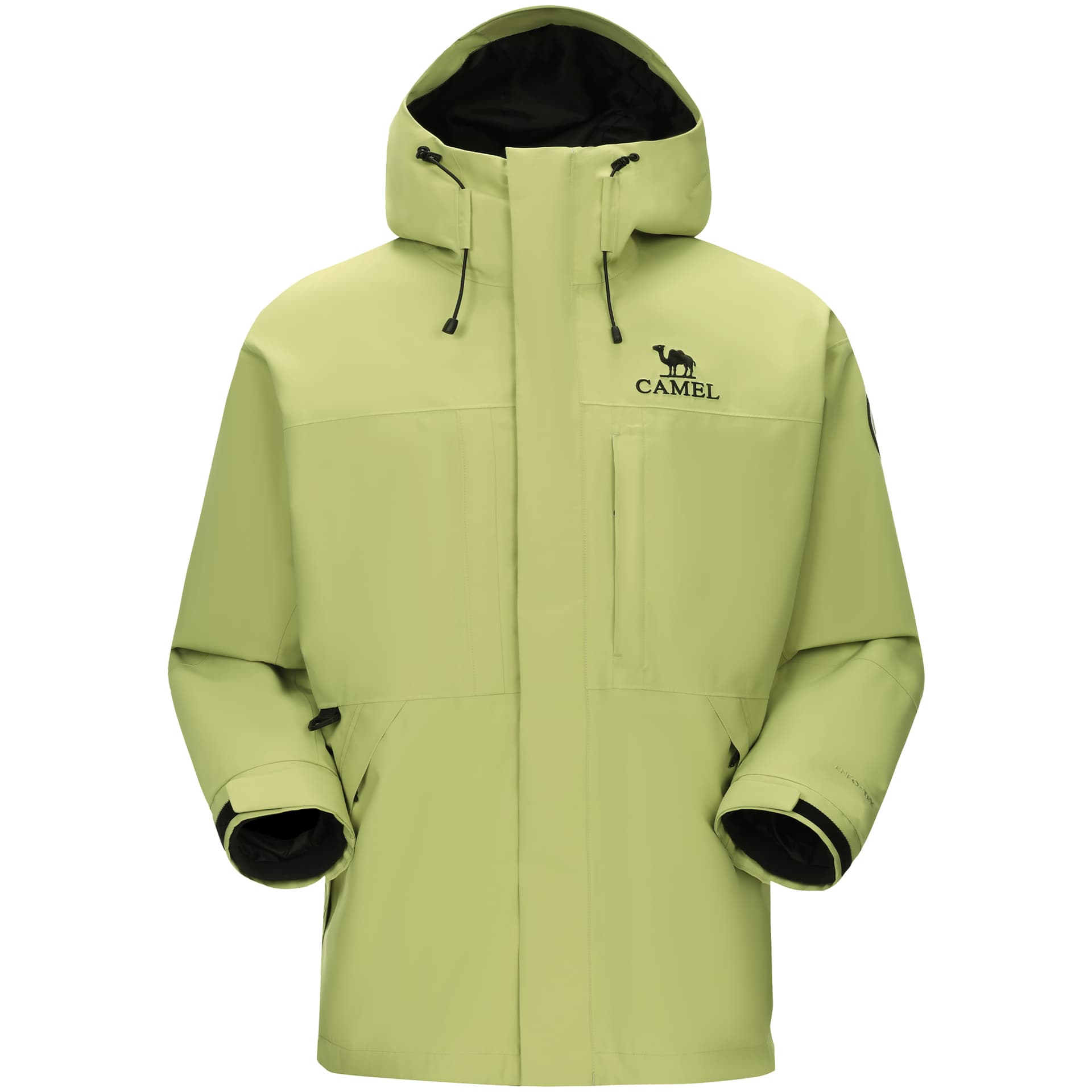 CAMEL Allweather AbrasionResistant, Waterproof, Windproof, Thermal Windbreaker Jacket